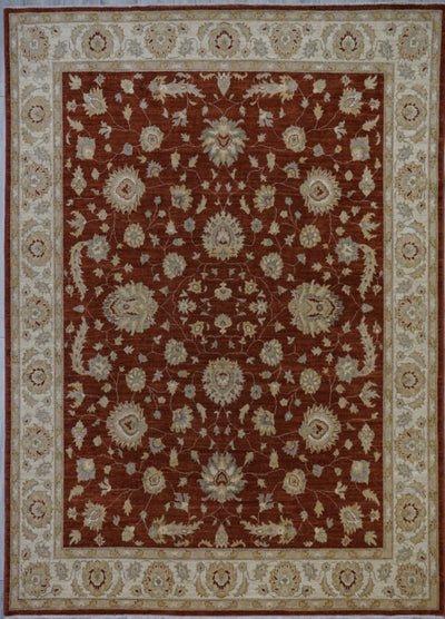 Pakistan Ziegler Hand Knotted Wool 8X10