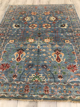 Pakistan Sultani Hand Knotted Wool 5x7