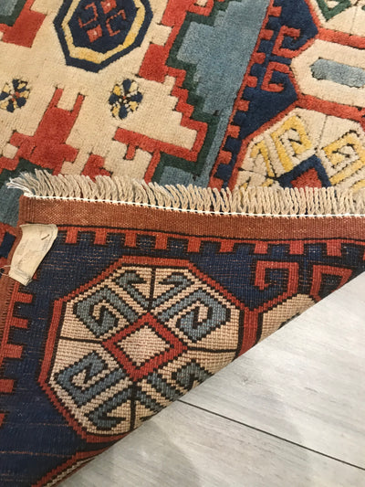 Turkish old Anatolia Hand Knotted Wool 5x7