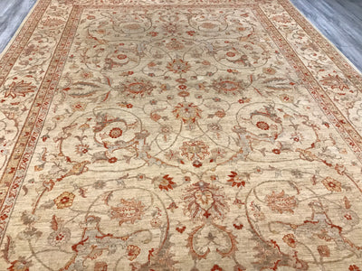 Pakistan Ziegler Hand Knotted Wool 10x14