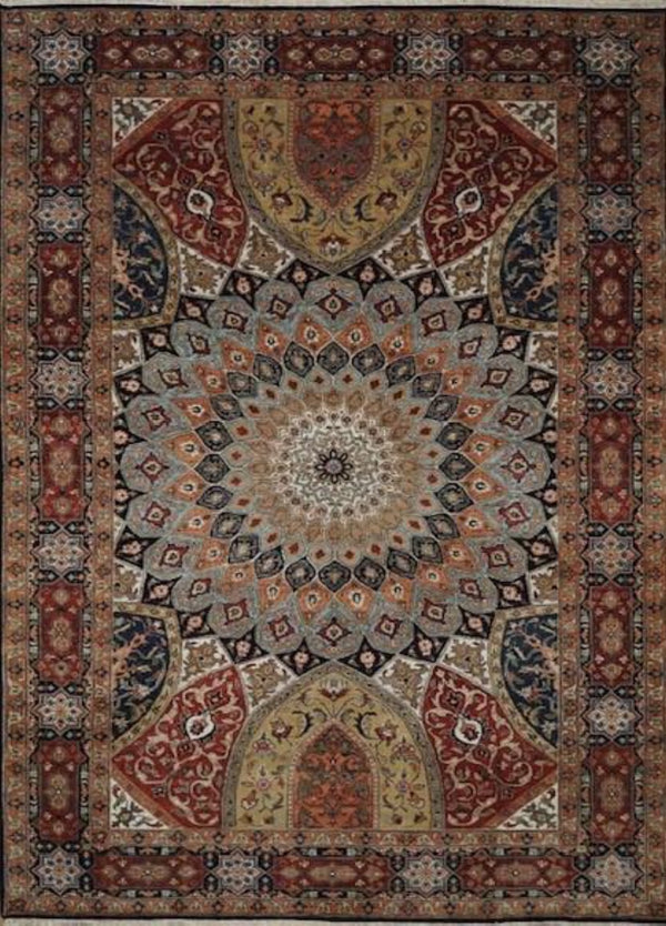 Indian Tabriz Dome 5x8