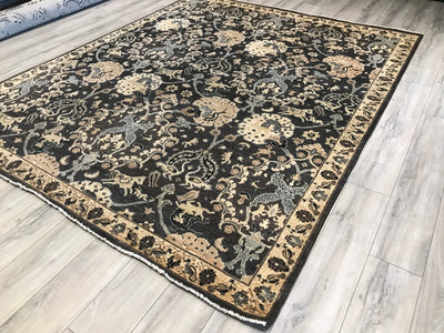 Pakistan Ziegler Hand Knotted Wool 8x10