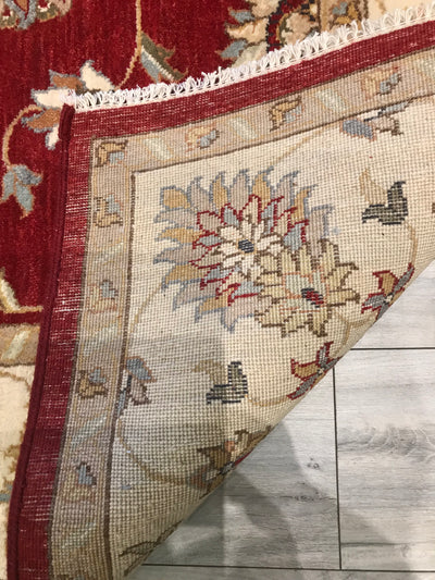 India Ziegler Hand Knotted Wool 6x9