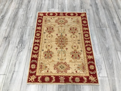 Pakistan Ziegler Hand Knotted Wool 3x4
