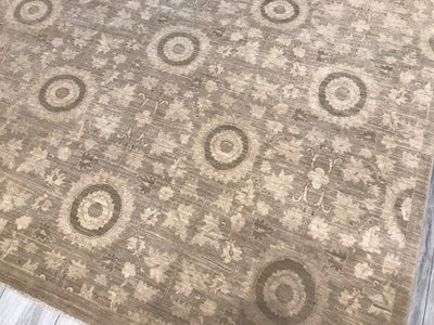 Pakistan Ziegler Hand Knotteds Wool 9x12