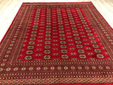 Pakistan Bokhara Hand Knotted Wool 8X10