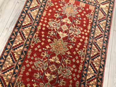Pakistan Kazak Hand Knotted Wool 4x6