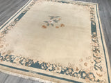 Old Persian Kashmar Hand knotted Wool 8X10