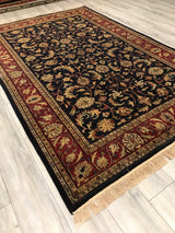 India Jaipur Hand knotted wool 6x9