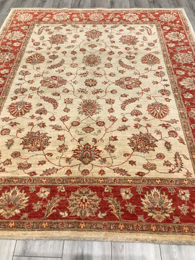 Pakistan Chobi Hand Knotted Wool 6x7