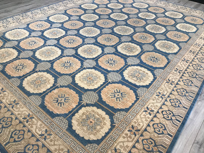 Pakistan Kotan Hand Knotted Wool 10x14