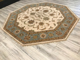 India Ziegler Hand Knotted Wool 8x8