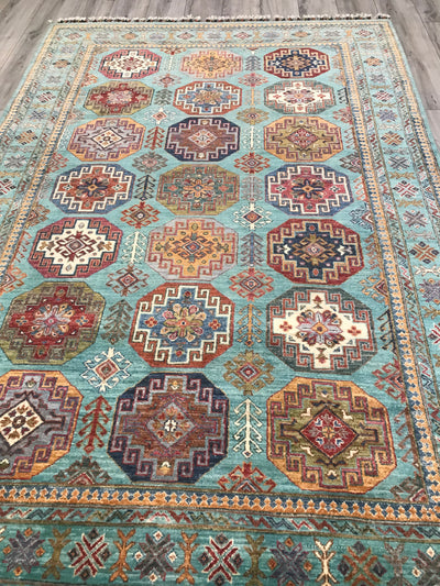 Pakistan Sultani Hand Knotted Wool 6x9