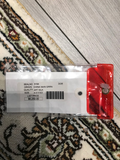 China Nain Hand Knotted Art Silk 4x6