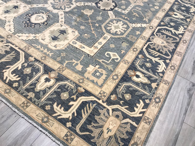 Pakistan Ziegler Hand Knotted Wool 10x14