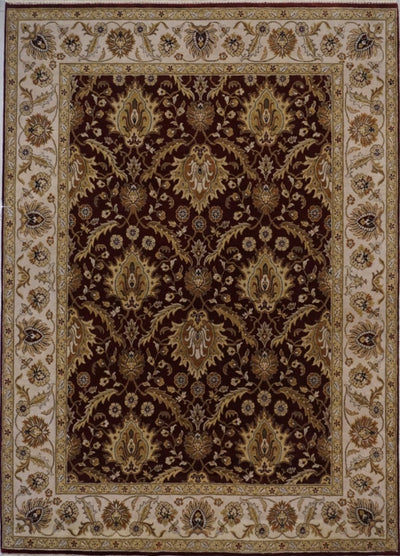 India Jaipur Dimora Hand Knotted Wool 8x10