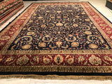 India Jaipur Hand Knotted wool 12x18
