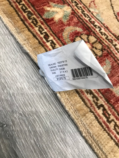 Pakistan Chobi Hand Knotted Wool 3x5