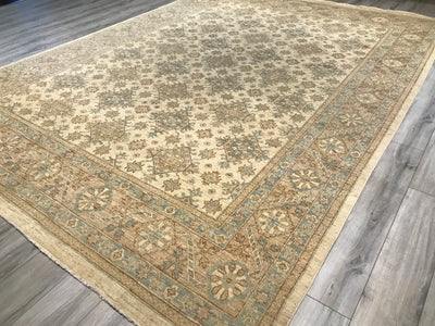 Pakistan Kotan Hand Knotted Wool 10x13