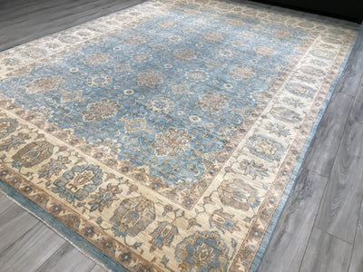 Pakistan Ziegler Hand Knotted Wool 10x14