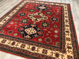 Pakistan Kazak Hand Knotted Wool 8X10