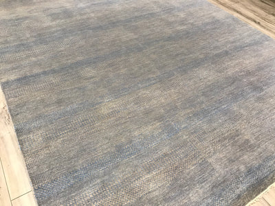 India Modern Hand Knotted Wool 9x12