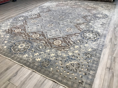 Pakistan Ziegler Hand Knotted Wool 10x14