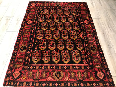 Old Persian Brojard Hand Knotted Wool  4.9x6.7