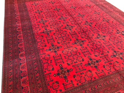 Afghanistan Kahlmohammadi Hand Knotted Wool 10x13