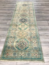 Pakistan Sultani Hand knotted wool 3x8