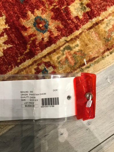 Pakistan Chobi Hand Knotted Wool 5x7