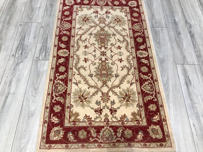 India Ziegler Hand Knotted Wool 3x5