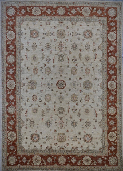 Pakistan Chobi Hand Knotted Wool 9x12