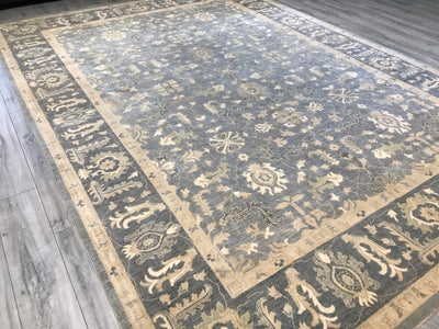 Pakistan Ziegler Hand Knotted Wool 10x14