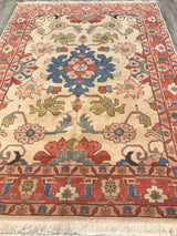 Persian Tabriz Hand Knotted Wool 6x9