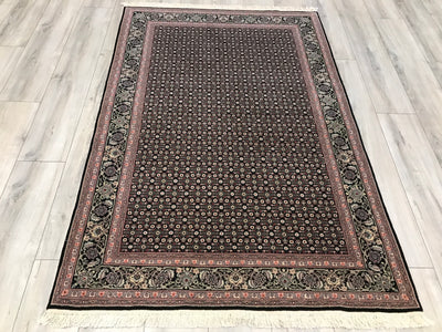 China Tabriz Hand Knotted Wool & Silk 4x6