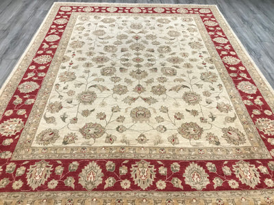 Pakistan Ziegler Hand Knotted Wool 8x11