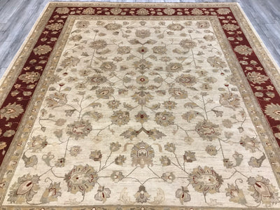 Pakistan Ziegler Hand Knotted Wool 8X10