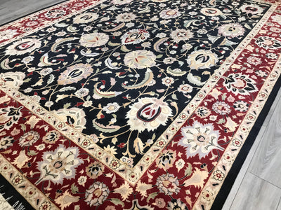 Pakistan Tabriz Hand Knotted Wool 10x14