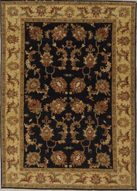 India Kashan Hand Knotted Wool 4x6