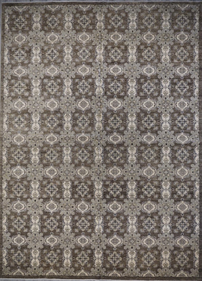 Pakistan Ziegler Hand Knotted Wool 10x14