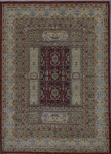 India Mamluk Hand Knotted Wool 5x7