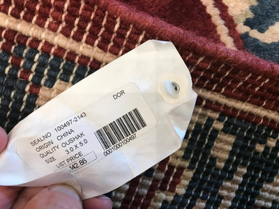 China Oushak Hand Knotted Wool 3x5