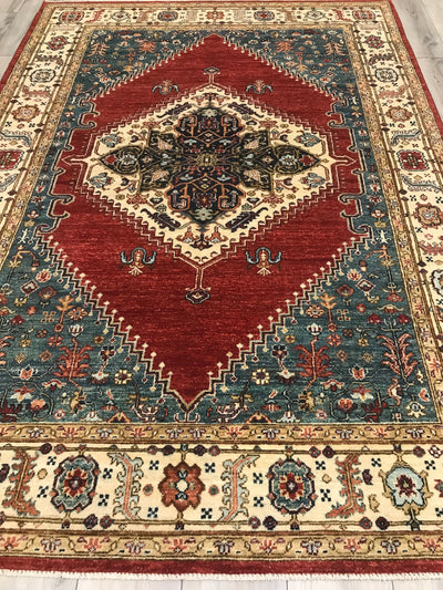 Pakistan Bagshaeash Hand Knotted Wool 6x9