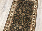 India Jaipur Hand Knotted Wool &Silk 3x5