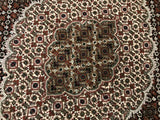India Tabriz Mahi Hand Knotted Wool/Silk6x8