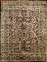 India Mahal Hand Knotted Wool 8X10