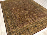India Mahal Hand Knotted Wool 8X10