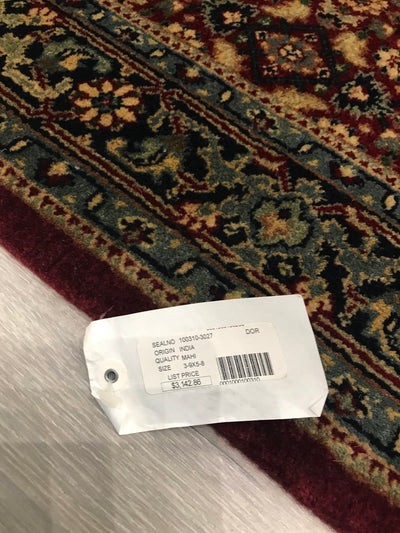 India Mahi Herati Hand Knotted Wool 4x6