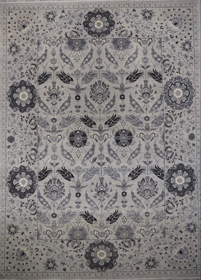 Pakistan Ziegler Hand Knotted Wool 10x14